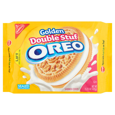 Qoo10 - Nabisco Golden Double Stuf Oreo Sandwich Cookies 15.25 OZ ...