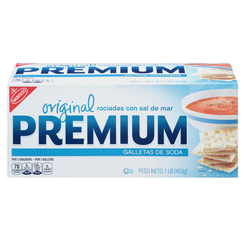 Premium Original Saltine Crackers, 16 oz 