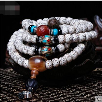 Qoo10 - Natural Xingyue Bodhi Bracelets First month Dry grinding Beads 108  Bra : Jewelry/Watches