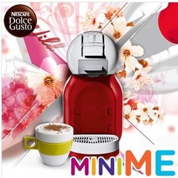 Nescafe Dolce Gusto Mini Me,Coffee Machine Automatic, Red (MINIME RED)