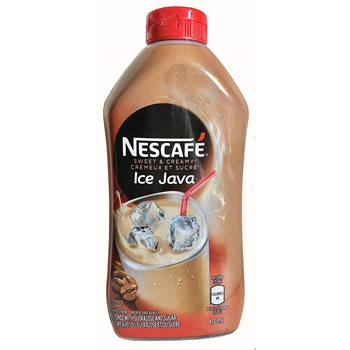 Nescafe Ice Java Coffee Syrup 470ml - Pack of 2 - Imported from Canada 