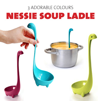 NESSIE Ladle - Standing Soup Spoon