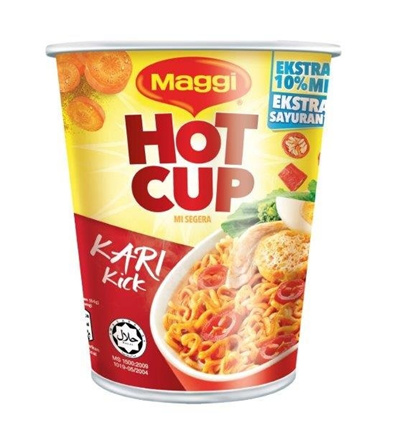 Qoo10 - MAGGI Hot Cup Curry 64g : Groceries