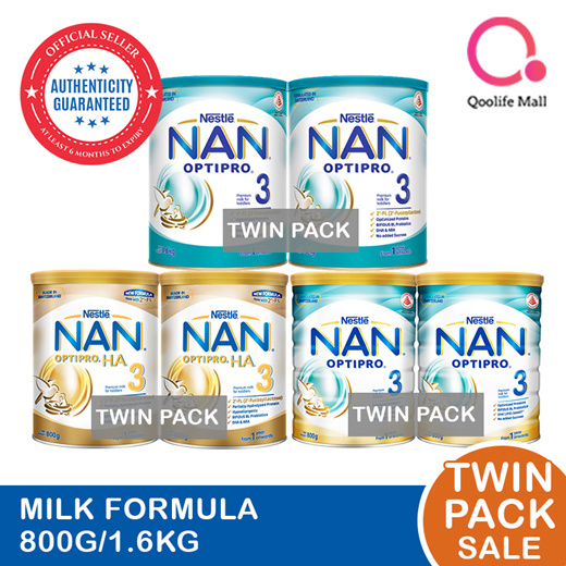 Qoo10 - Nestle Nan Milk Formula milk [TWIN PACK SPECIAL] Stage 3 800g/1 ...