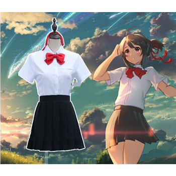 Qoo10 New arrival Your Name Anime cosplay Miyamizu Mitsuha