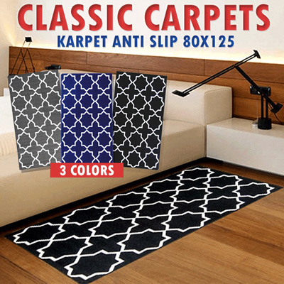 Qoo10 CARPETS 80x125 Perlengkapan Rumah Tangga 