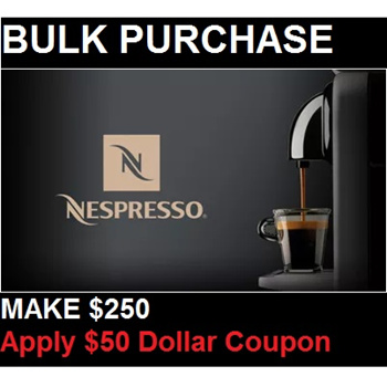 - [NEW! ONLY ON Qoo10] BULK PURCHASE ORIGINAL Nespresso Capsules / 10 Ca...