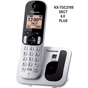 Panasonic KX-TG4741 DECT 6.0 Plus Cordless Phone Answering Machine System  Gray