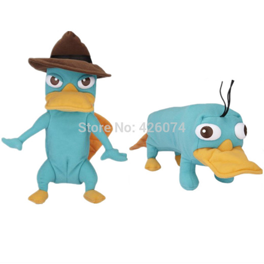 perry the platypus reversible plush