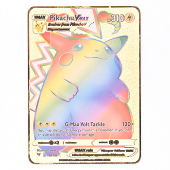 Mewtwo Pokemon Card, Stainless Steel Mewtwo Pokemon Golden Cards
