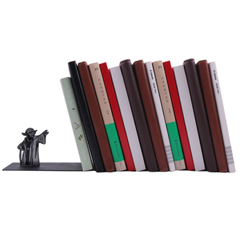 Star Wars Master Yoda Metal Bookrack Bookend Book Holders