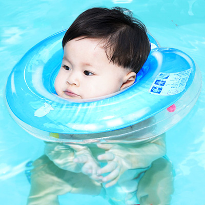 newborn baby swimming ring