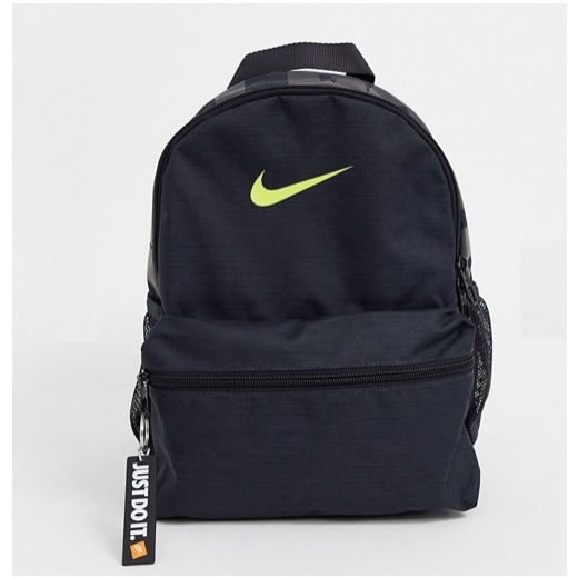 yellow nike mini backpack