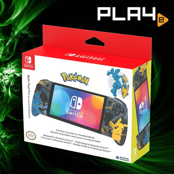 Lucario Pad Nintendo Hori : Pro Computer Qoo10 Pikachu Split - Switch & Game