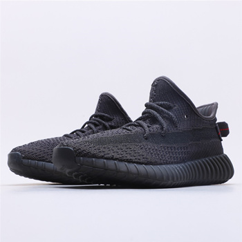 Qoo10 - Adidas Yeezy 350 V2 Black Angel Black Coconut Shoes Mens and... : Men's Accessorie...