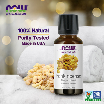 Now Foods Essential Oil  Frankincense 20% Blend Oil 1oz