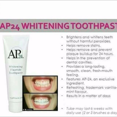 Qoo10 - AP 24 Fluoride Whitening Toothpaste : Household 