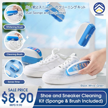Qoo10 - ODOROKU 2 In 1 Advanced White Shoe Cleaning Kit 100ml