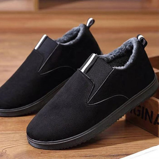 Qoo10 - [OF4M53S3] Simple men's winter shoes, brushed sneakers, thermal ...