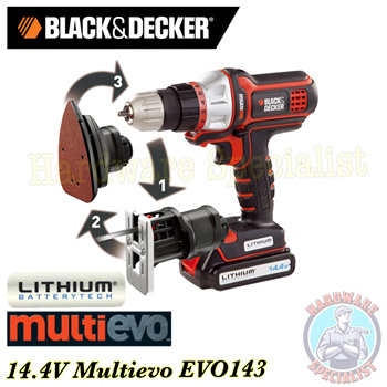 Black & decker discount evo143