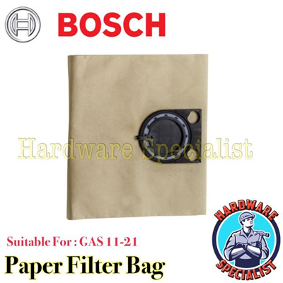 On Promotion Nowbosch Gas 11 21 Vacuum Paper Filter Bag Pack Of 5