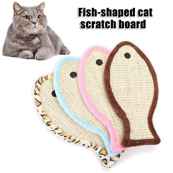 fish shaped cat scratcher