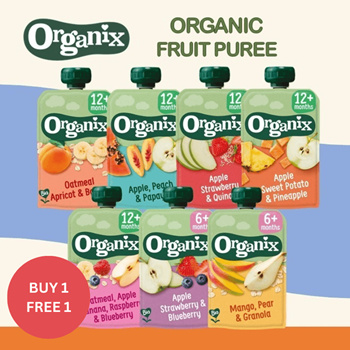 Organic store fruit pouches