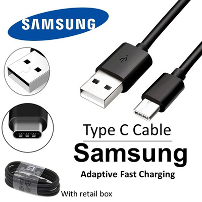 Qoo10 Original Samsung Type C Fast Charging Cable Mobile