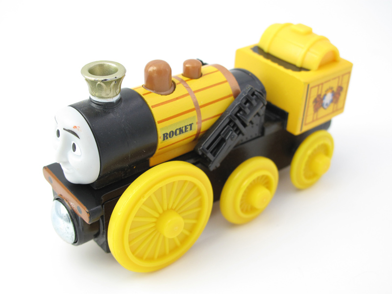 wooden stephen train