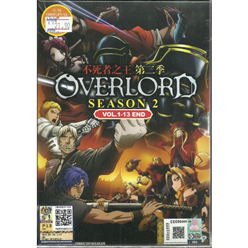  Overlord Complete DVD – Box (All 13) Talking Anime
