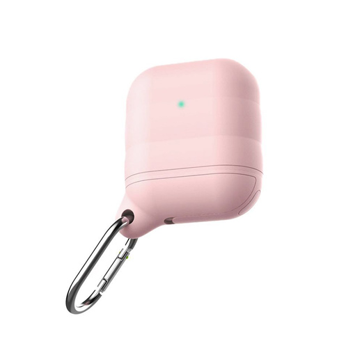 Qoo10 - Airpods Waterproof Silicone Case Pink : Tv Home Audio