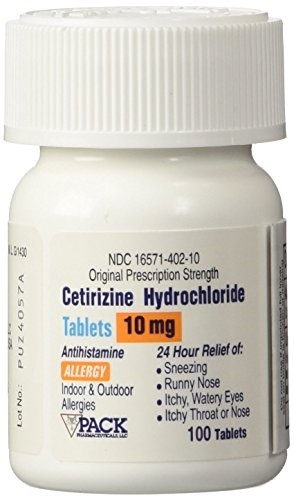 Qoo10 - Pack Pharmaceuticals Cetirizine 10 mg Antihistamine Tablets ...