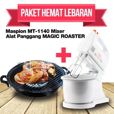 Qoo10 PAKET DEAL LEBARAN Maspion MT 1140 Hand Stand 