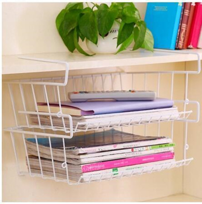 Qoo10 Partition Under The Hanging Basket Wardrobe Shelves Ikea