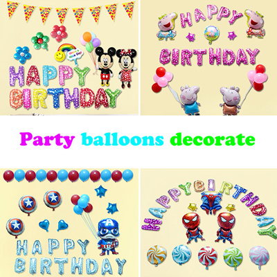  Qoo10  Party  balloons decorate birthday  party  balloons 