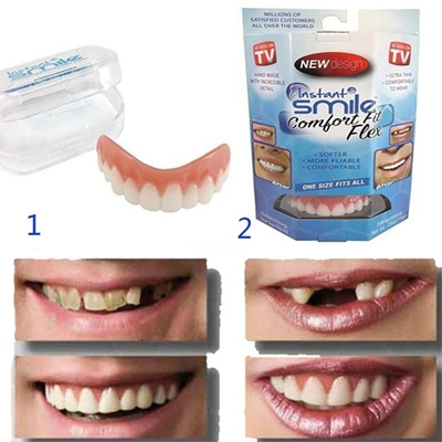 teeth press veneers paste denture flex instant smile perfect fit prev next