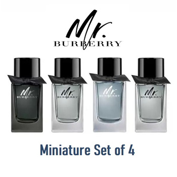 Burberry men's 4 piece hotsell miniature set