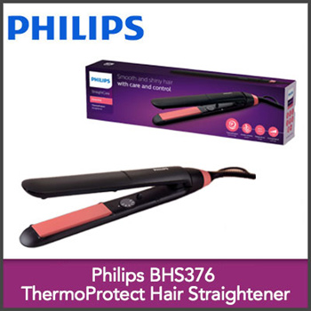 Qoo10 - Philips BHS376 ThermoProtect Hair Straightener : Small Appliances