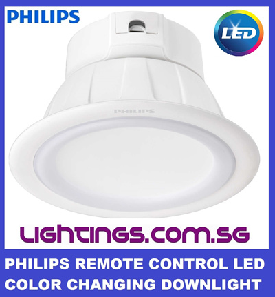 Philips Lighting Singaporephilips Smalu 59061 Led Downlight Color Change Dimmable