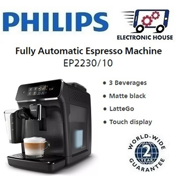 Qoo10 - ☆ Philips EP2230/10 Fully Automatic Espresso Machine Series 2200 ☆  (2  : Small Appliances