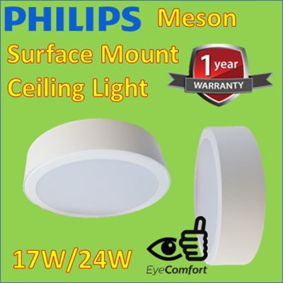 Philipsphilips Meson Surface Mounting Led Ceiling Light Concrete Ceilling Hdb Bto