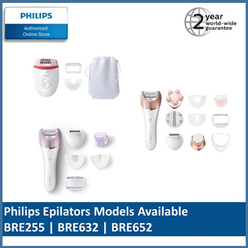 Buy Philips Satinelle Essential Corded Compact Epilator White - BRE255  Online in UAE