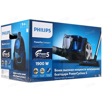Vacuum Cleaner Philips PowerPro FC9352/01 Compact Bagless Vacuum Cleaner  1900W 