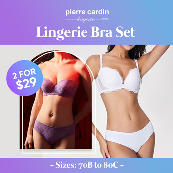 Energized by Pierre Cardin Lingerie 2 Days Special