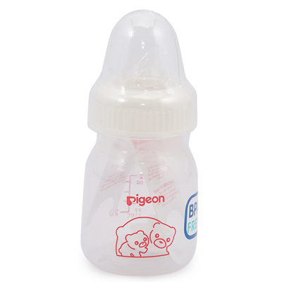 Qoo10 Botol  Susu  Pigeon Kecil 50ml Putih Gambar  BPA Free 
