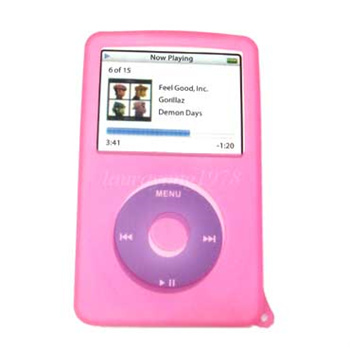Silicone Skin Cover for 1st Generation iPod Nano - Pink - HD Accessory