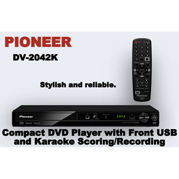 Pioneer DV-2042K Multi-System Disc Player with USB & Karaoke