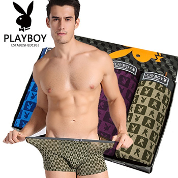 Playboy Mens Tuxedo Modal Boxer Briefs