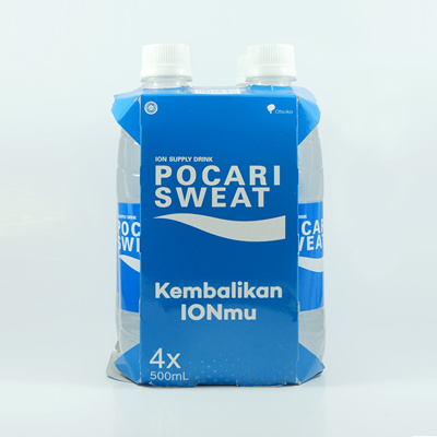 Qoo10 POCARI  SWEAT  PET 500ml BANDED 4 Makanan Bernutrisi