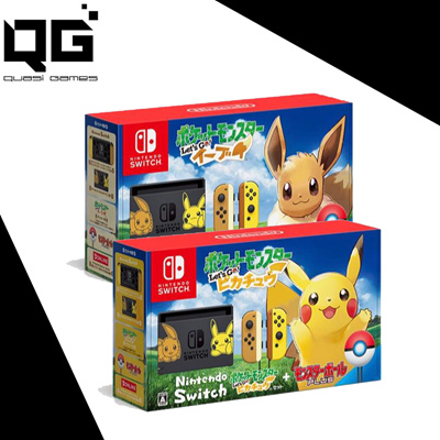 Qoo10 Pokemon Lets Go Pikachueevee Switch Bundle Jp